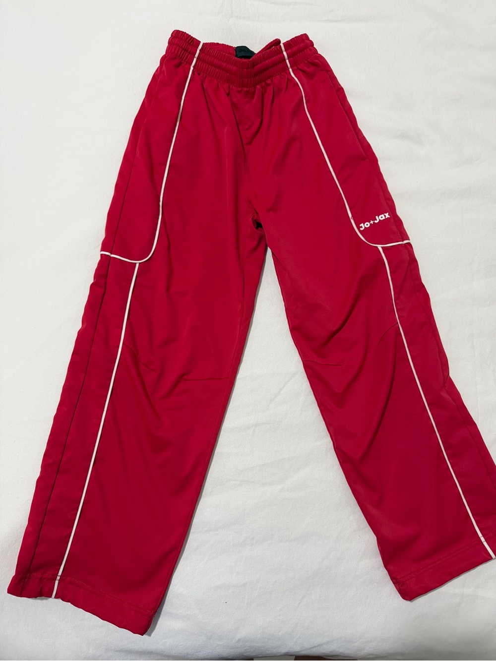 JO & JAX  Red Dance Pants with White Trim